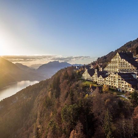 Apartment Enzian Mit Mitbenutzung Spa & Wellness - Griwa Rent Ag Beatenberg Buitenkant foto